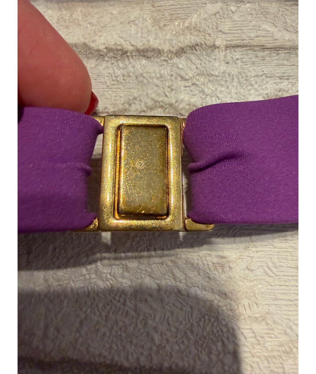 LA PERLA Фиолетовый полиамидовый купальник, фото 8