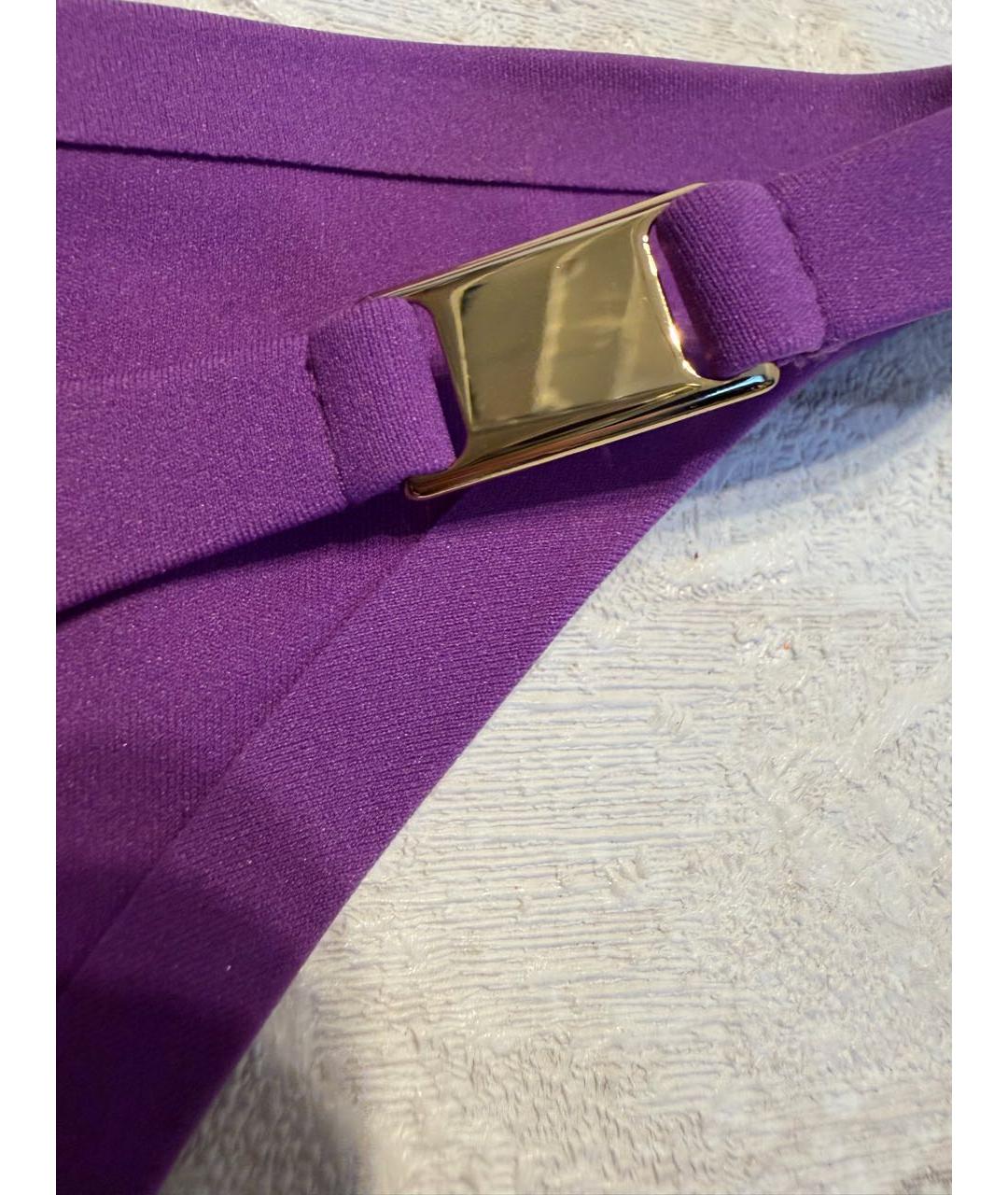 LA PERLA Фиолетовый полиамидовый купальник, фото 4