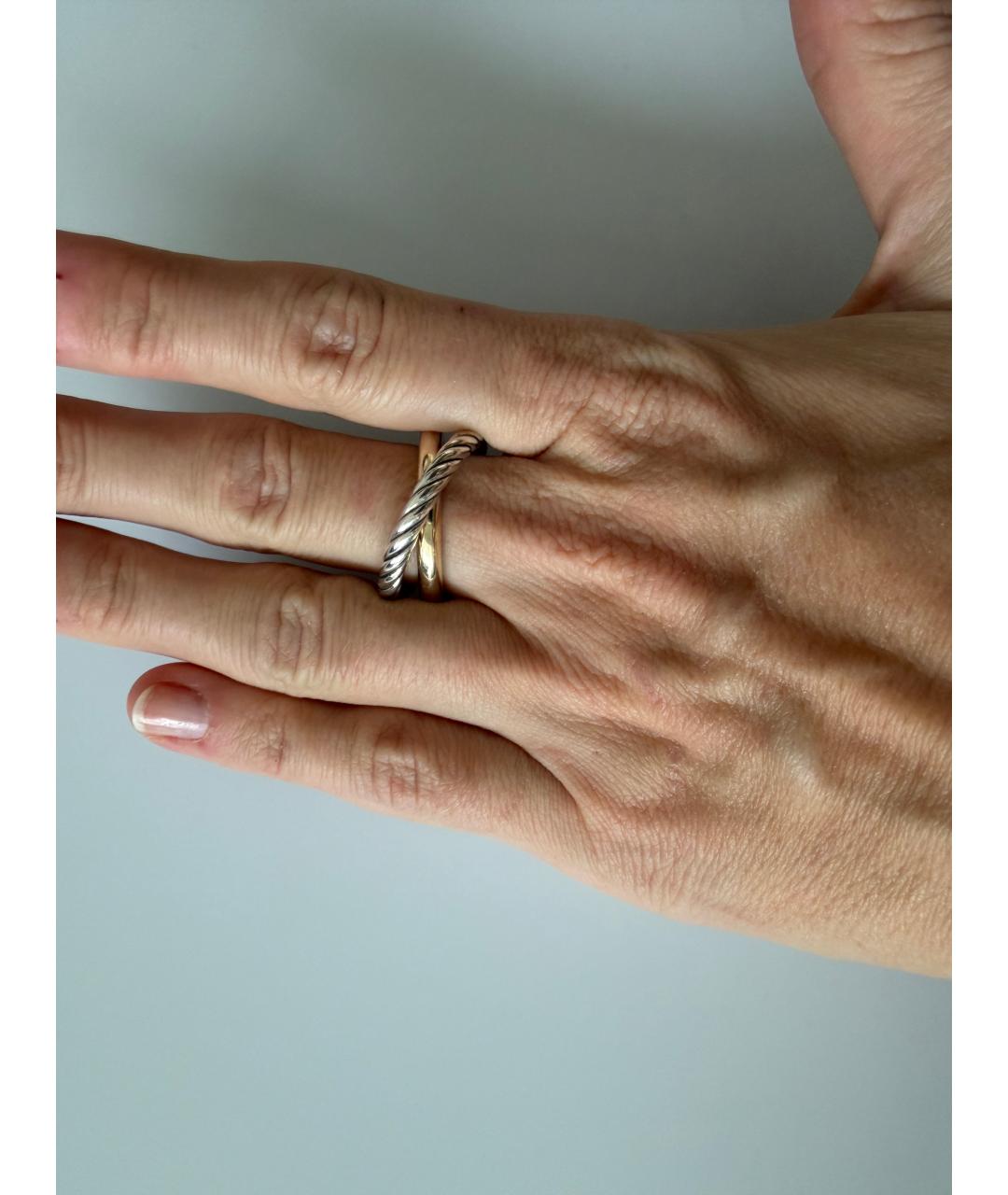 BOTTEGA VENETA Серебряное серебряное кольцо, фото 3