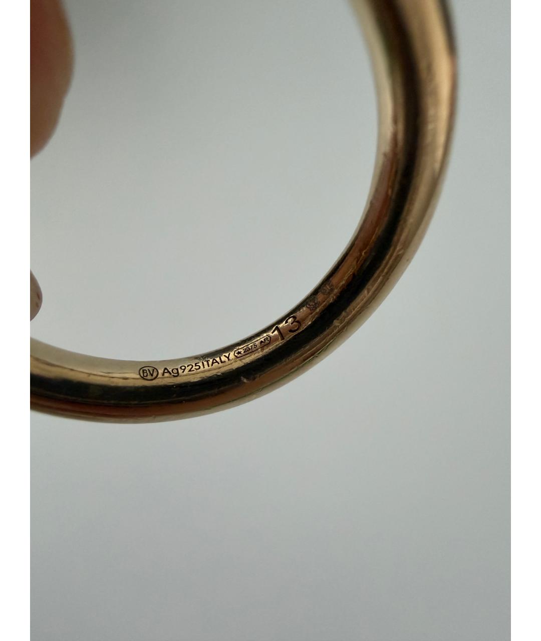 BOTTEGA VENETA Серебряное серебряное кольцо, фото 4