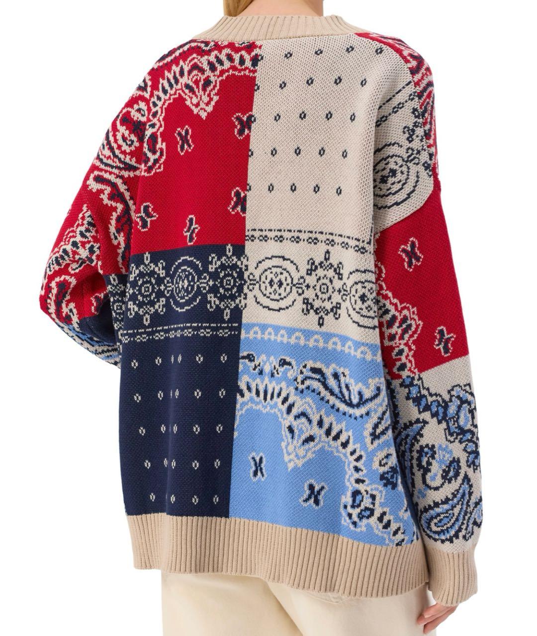 WEEKEND MAX MARA Мульти хлопковый кардиган, фото 2