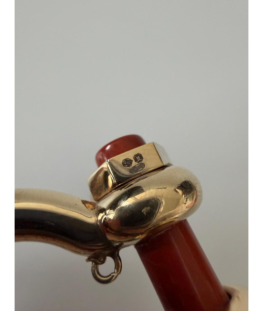 BOTTEGA VENETA Коричневое серебряное кольцо, фото 3