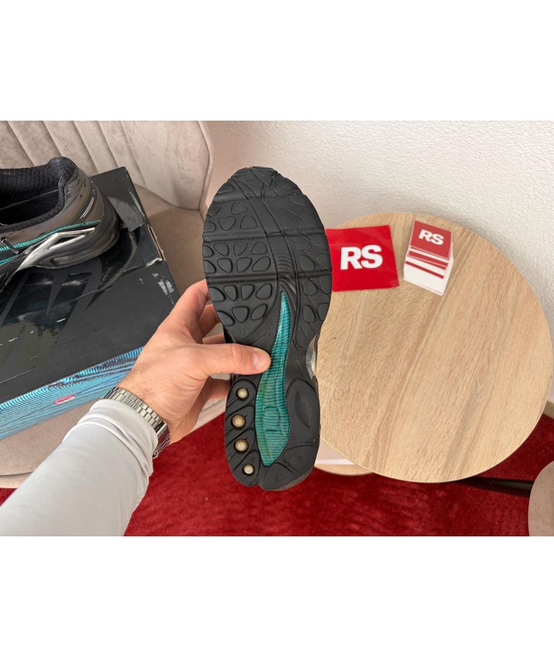 NIKE Голубые низкие кроссовки / кеды, фото 5