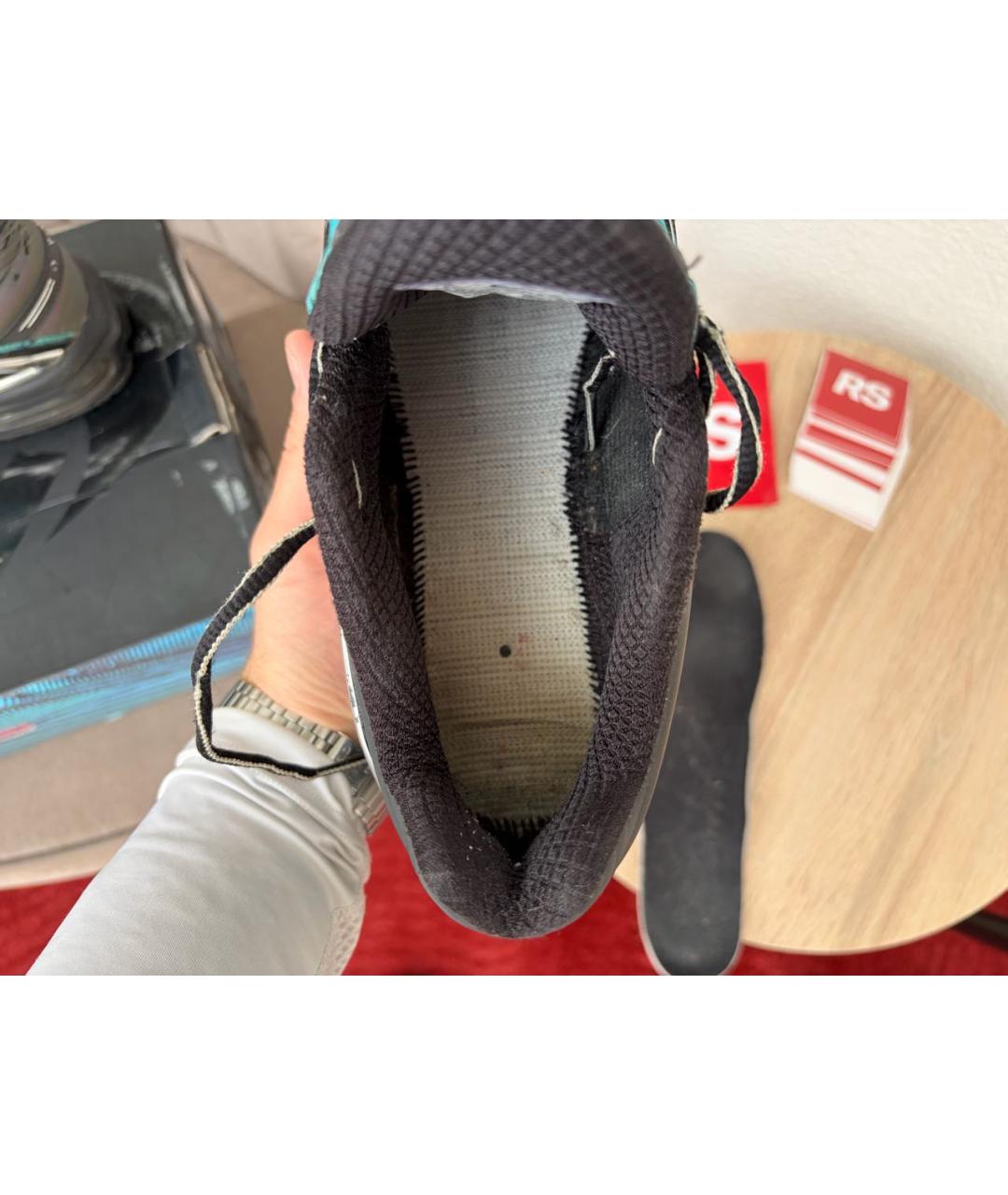 NIKE Голубые низкие кроссовки / кеды, фото 6