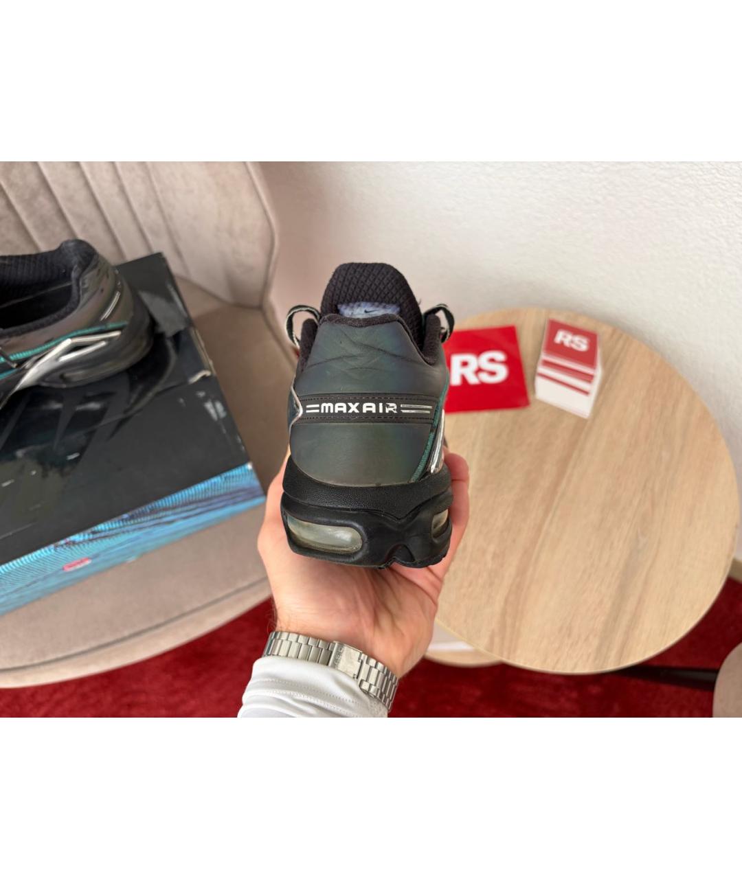 NIKE Голубые низкие кроссовки / кеды, фото 4