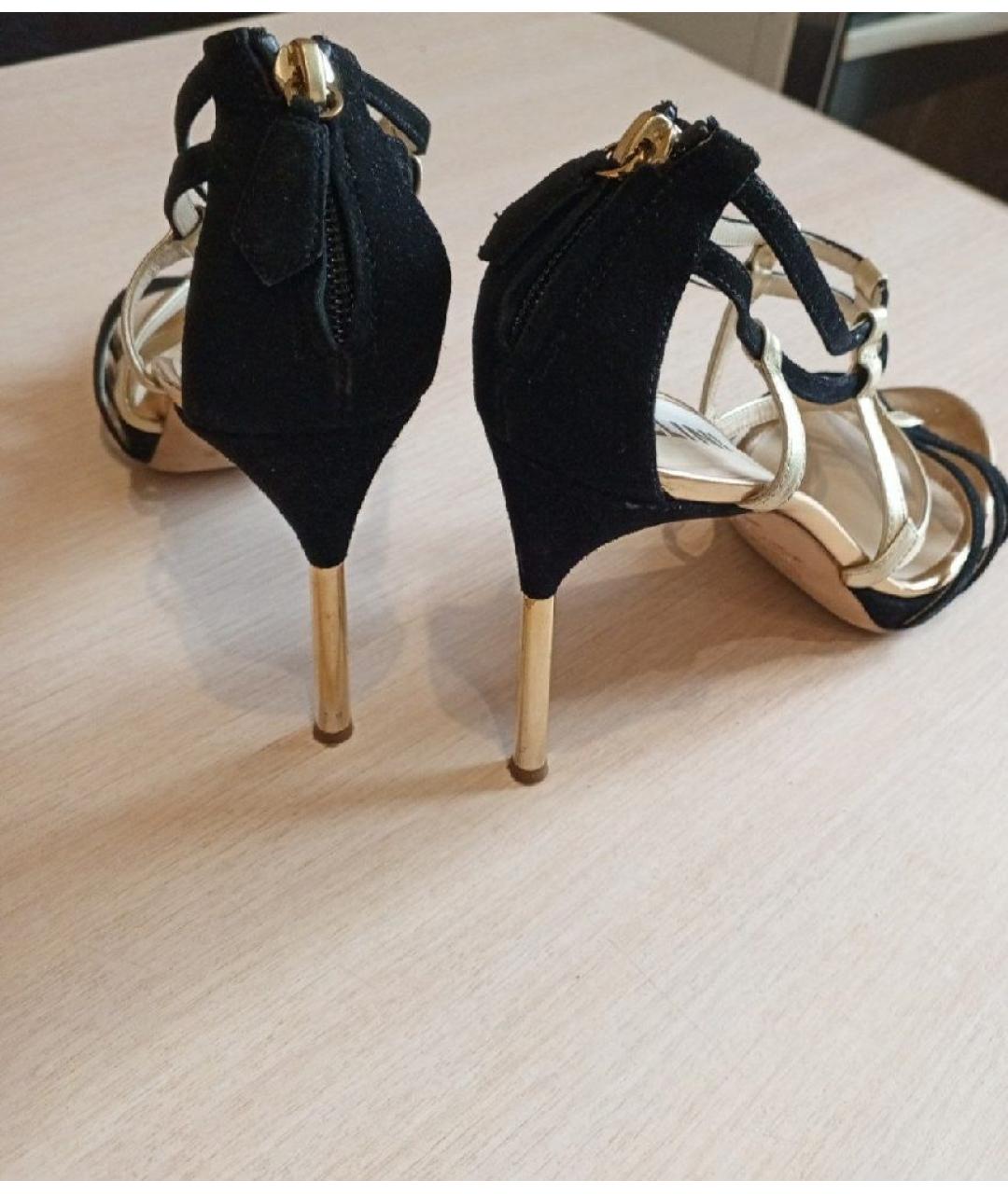 POLLINI Мульти кожаные босоножки, фото 4