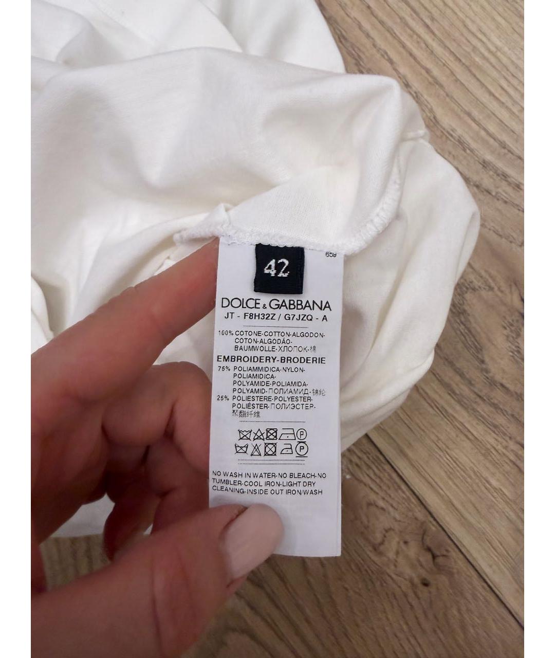 DOLCE&GABBANA Мульти хлопковый костюм с юбками, фото 4