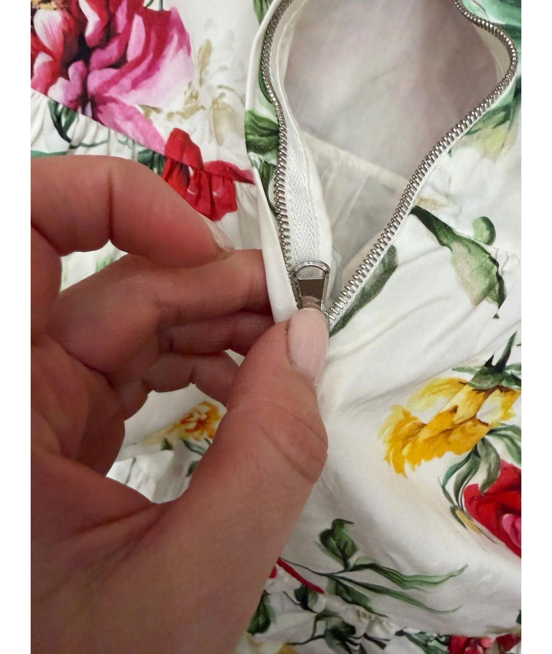 DOLCE&GABBANA Мульти хлопковый костюм с юбками, фото 2