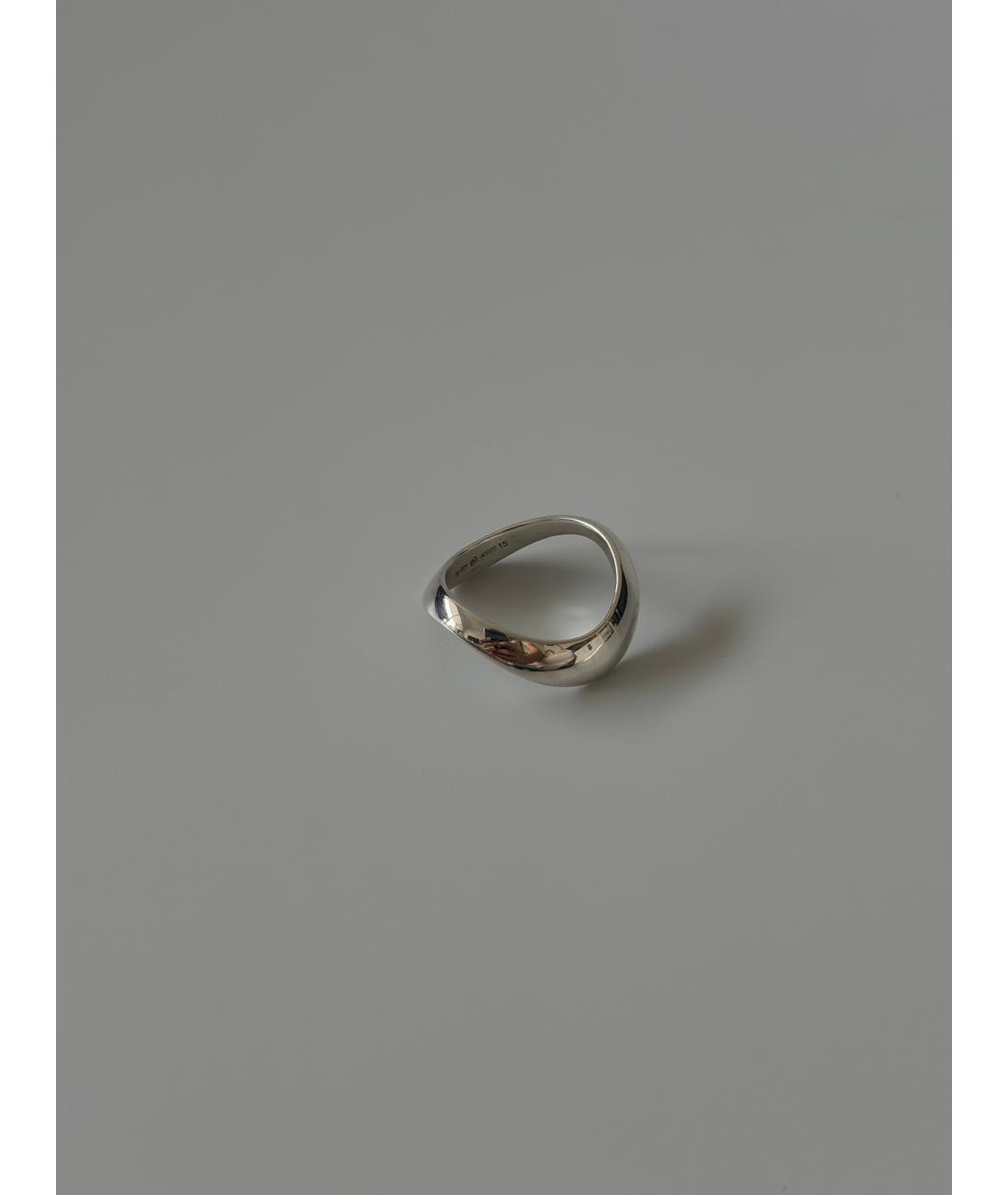 BOTTEGA VENETA Серебряное серебряное кольцо, фото 2