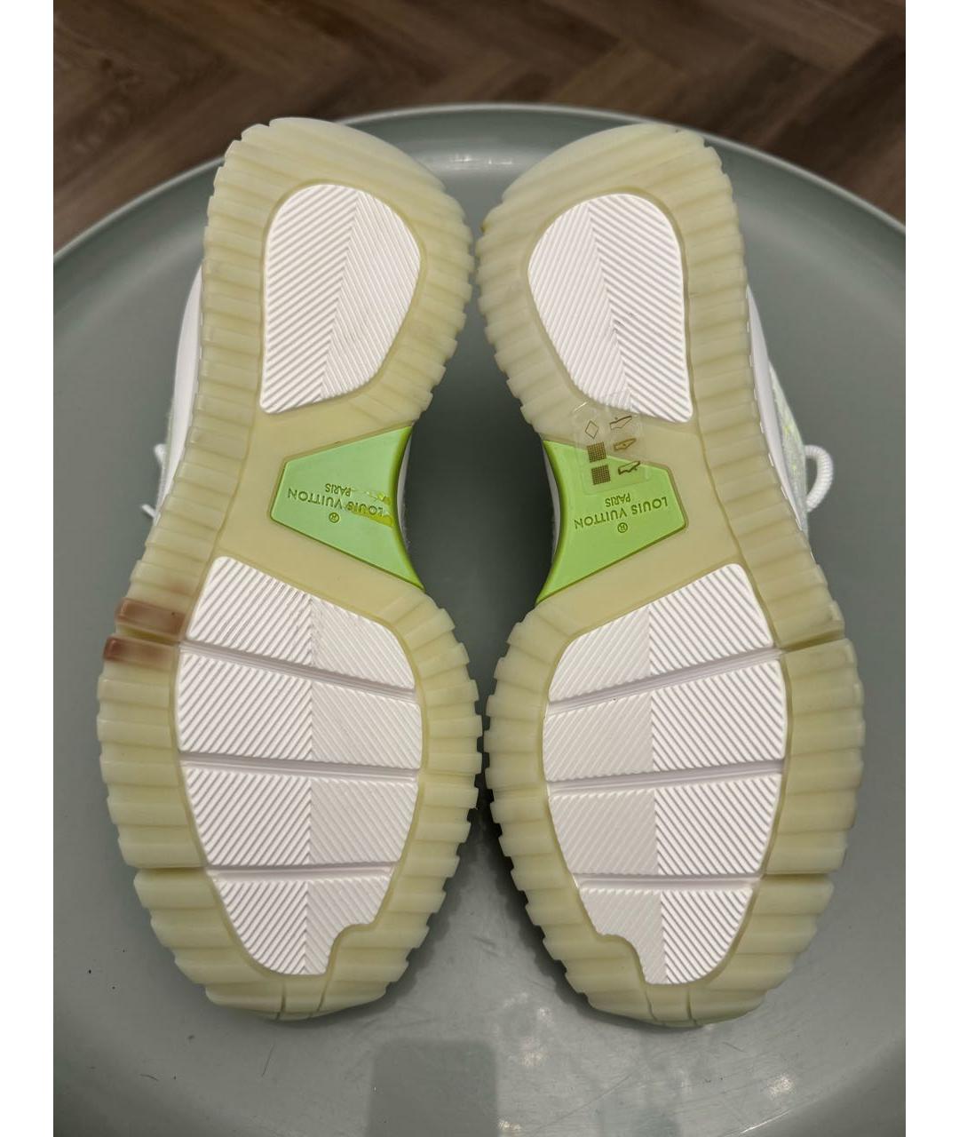 LOUIS VUITTON Мульти текстильные кроссовки, фото 3