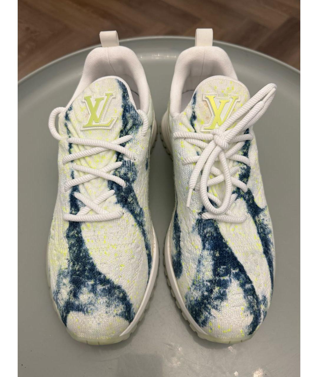 LOUIS VUITTON Мульти текстильные кроссовки, фото 2