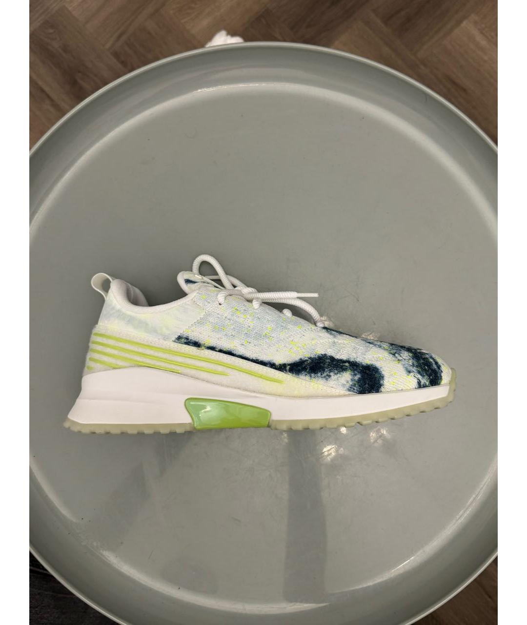 LOUIS VUITTON Мульти текстильные кроссовки, фото 6