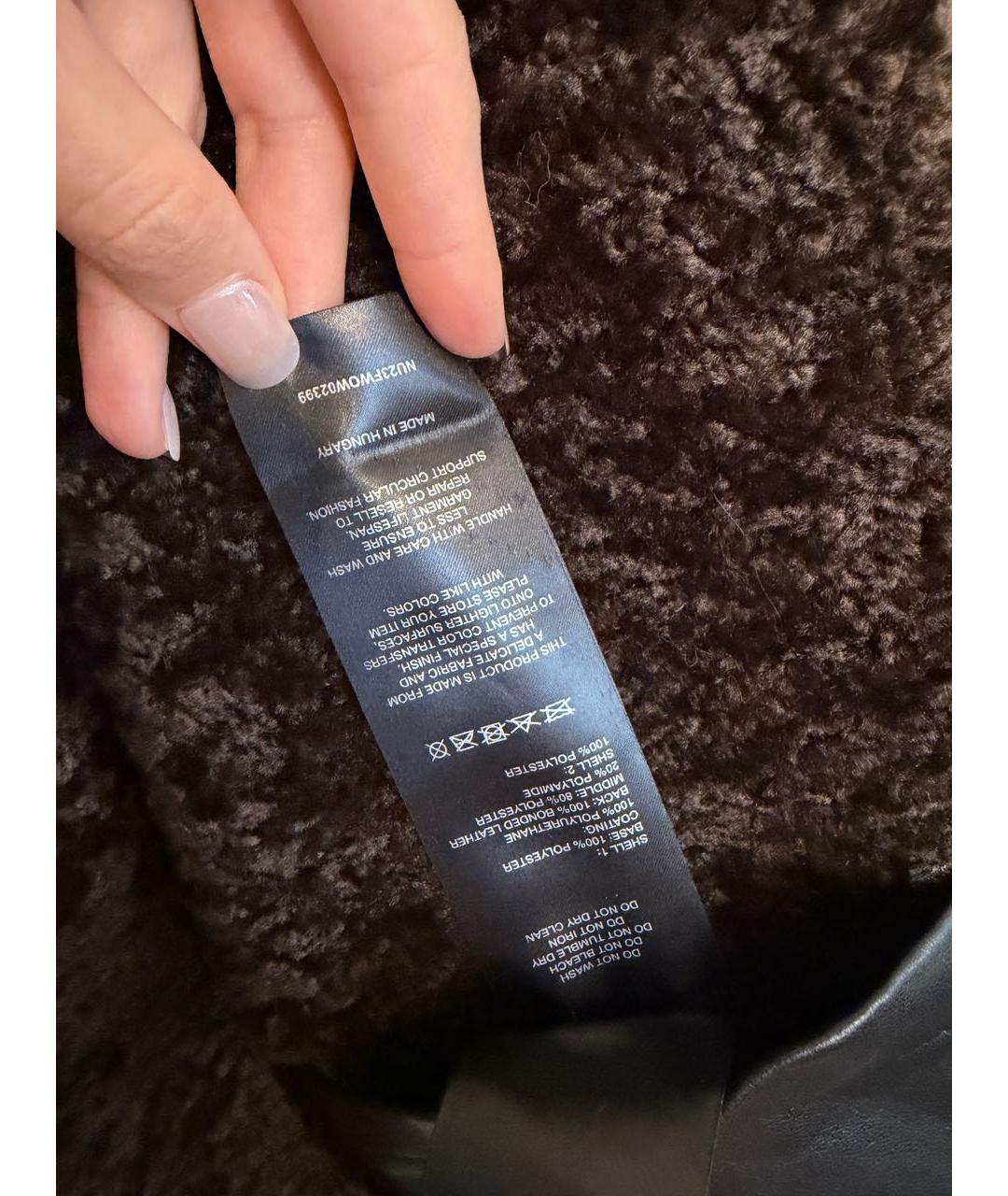 NANUSHKA Черная куртка, фото 6