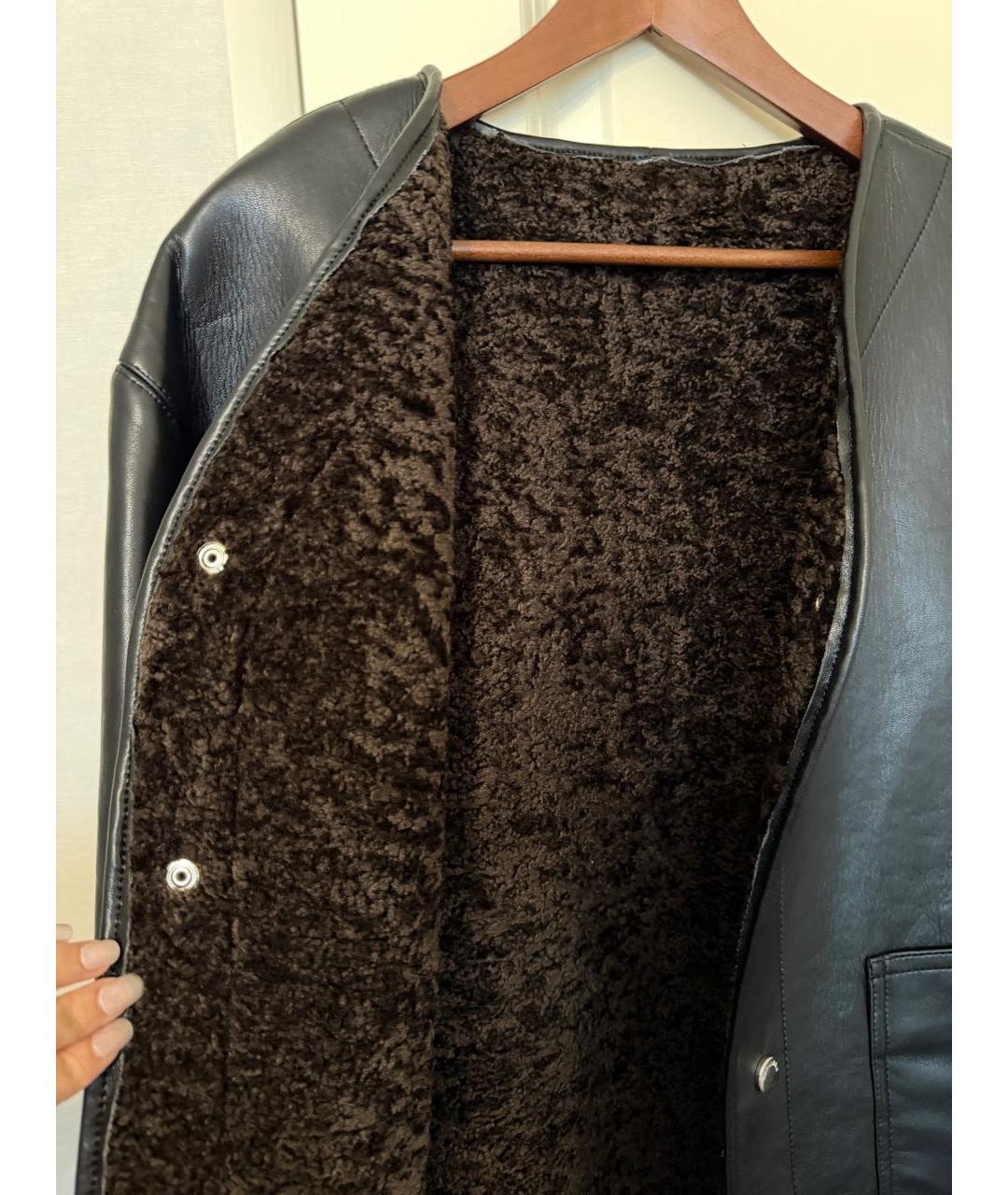 NANUSHKA Черная куртка, фото 5