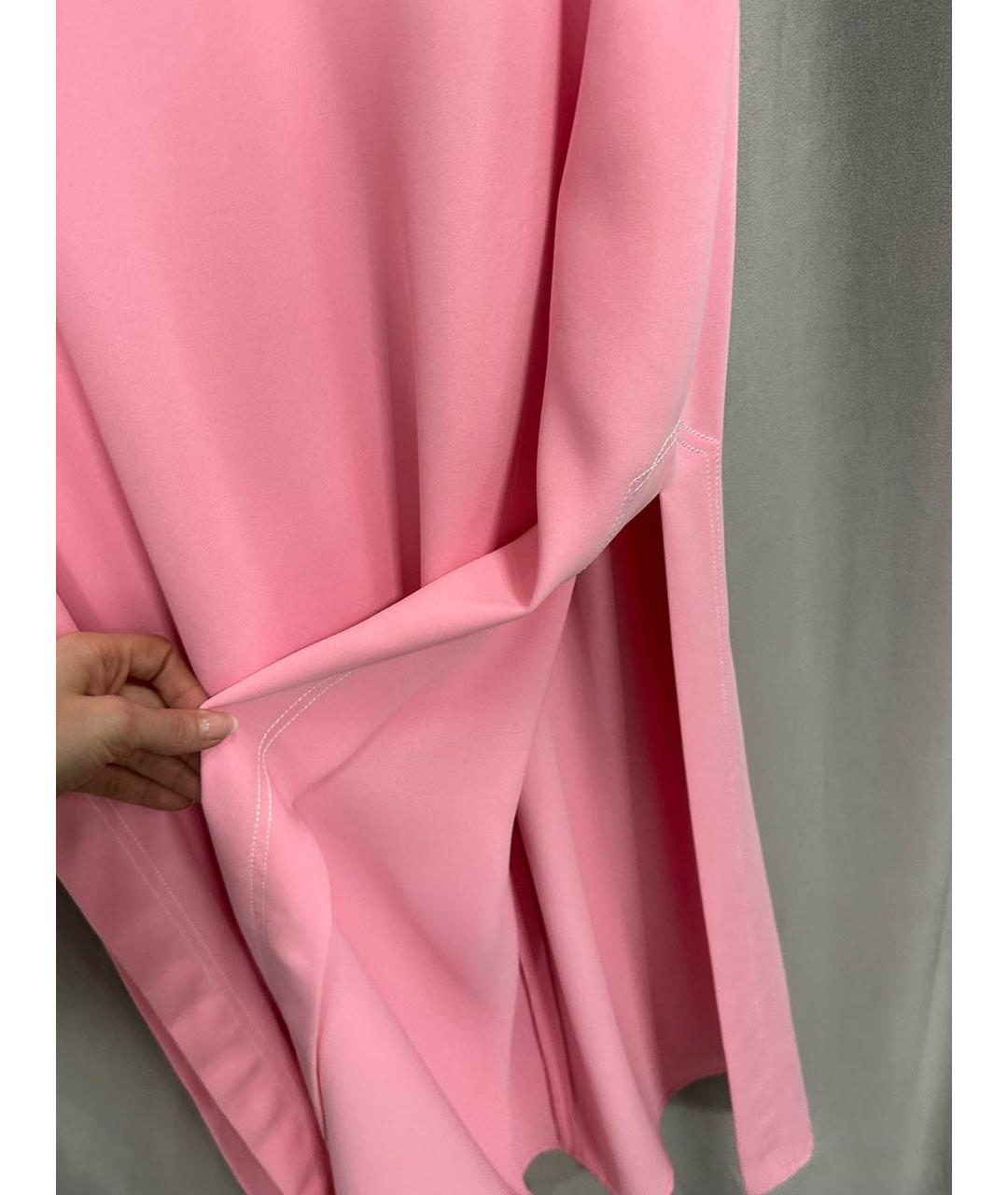 ERMANNO SCERVINO Розовое повседневное платье, фото 7