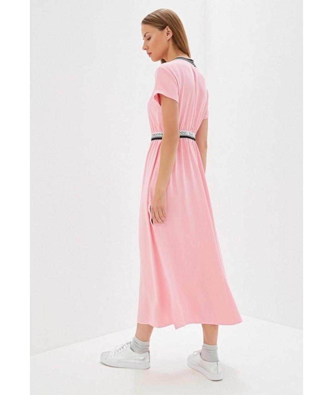 ERMANNO SCERVINO Розовое повседневное платье, фото 2