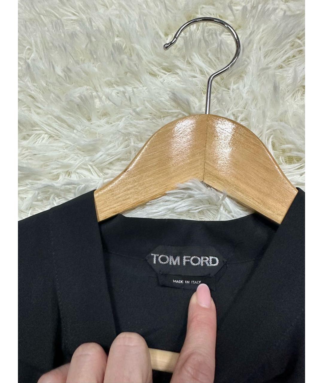TOM FORD Черная блузы, фото 6