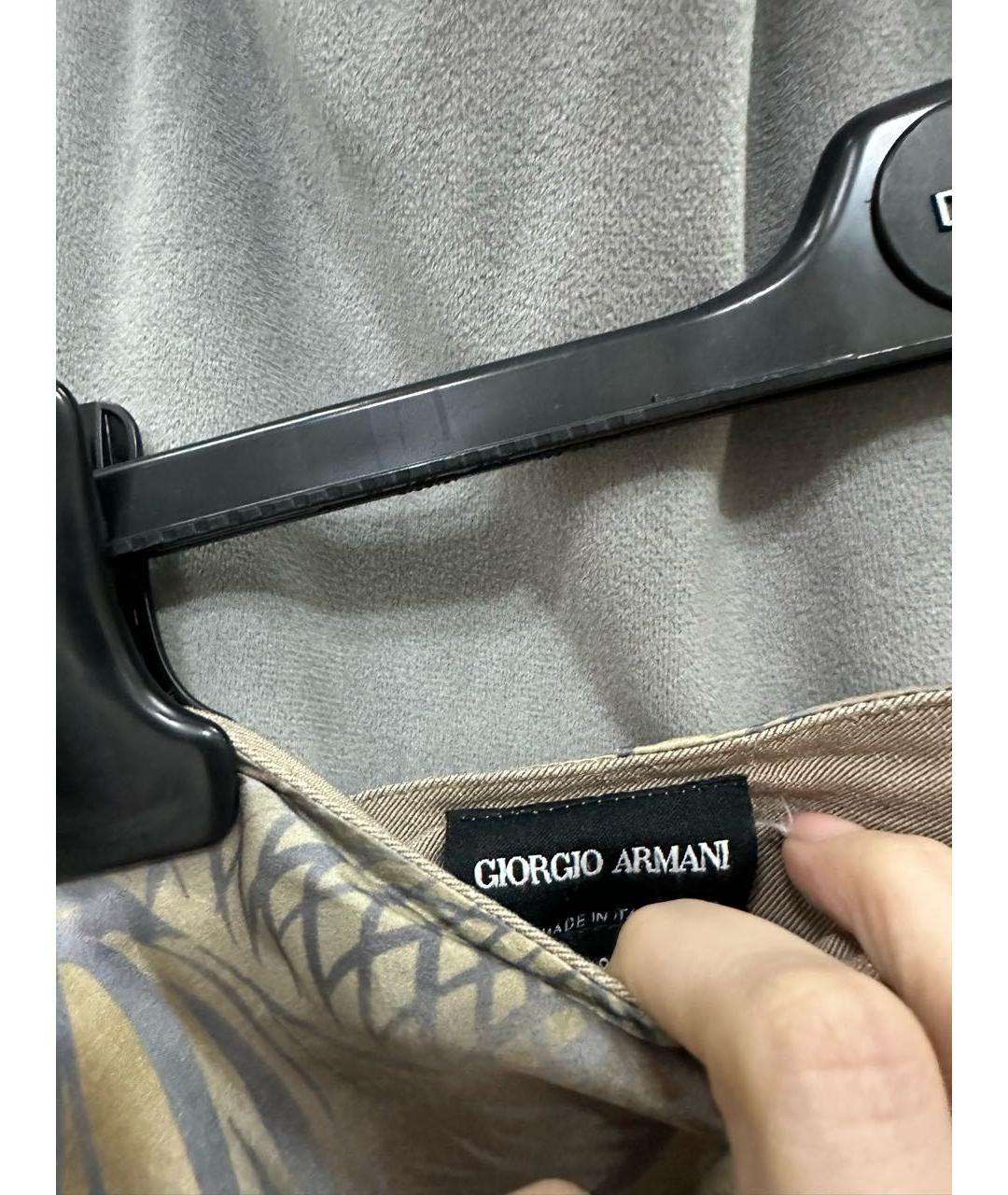 GIORGIO ARMANI Мульти шелковый костюм с юбками, фото 7