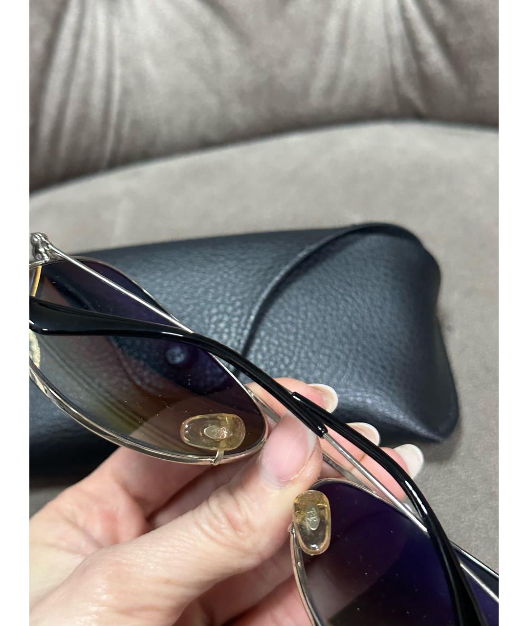 RAY BAN Мульти металлические солнцезащитные очки, фото 3