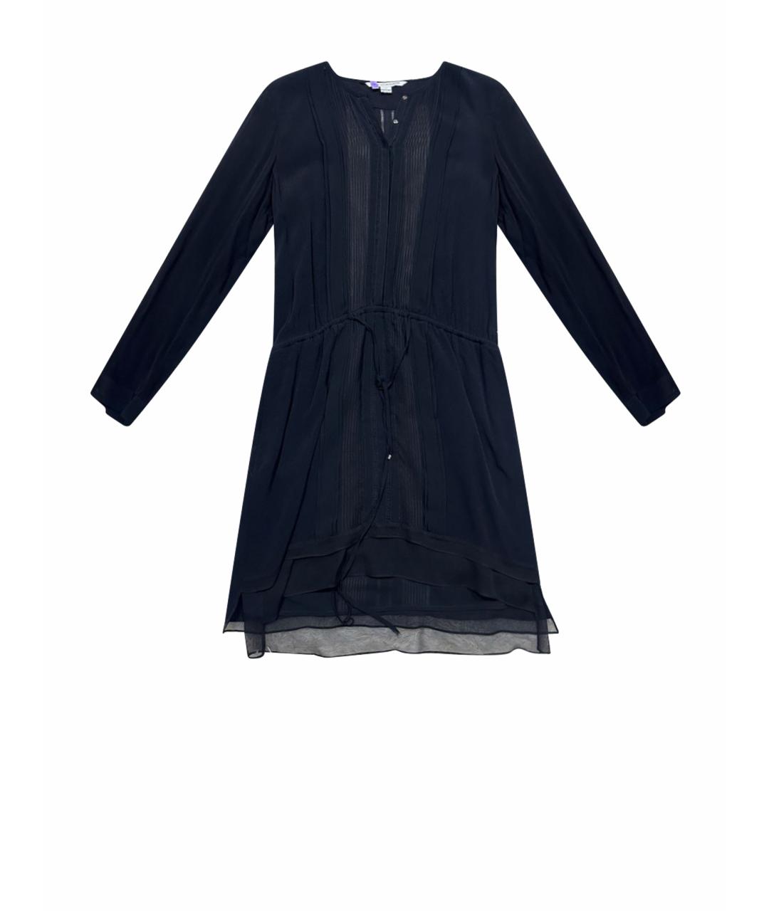 DIANE VON FURSTENBERG Черное повседневное платье, фото 1