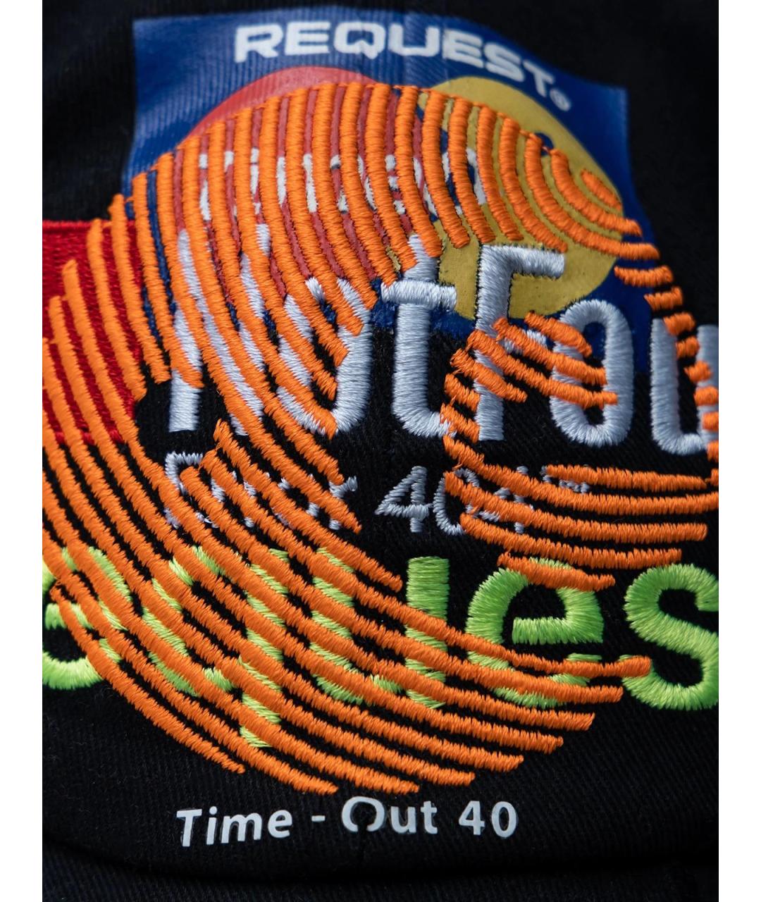 VETEMENTS Черная хлопковая кепка, фото 3