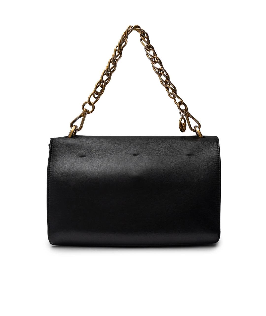 FENDI Черная кожаная сумка через плечо, фото 4