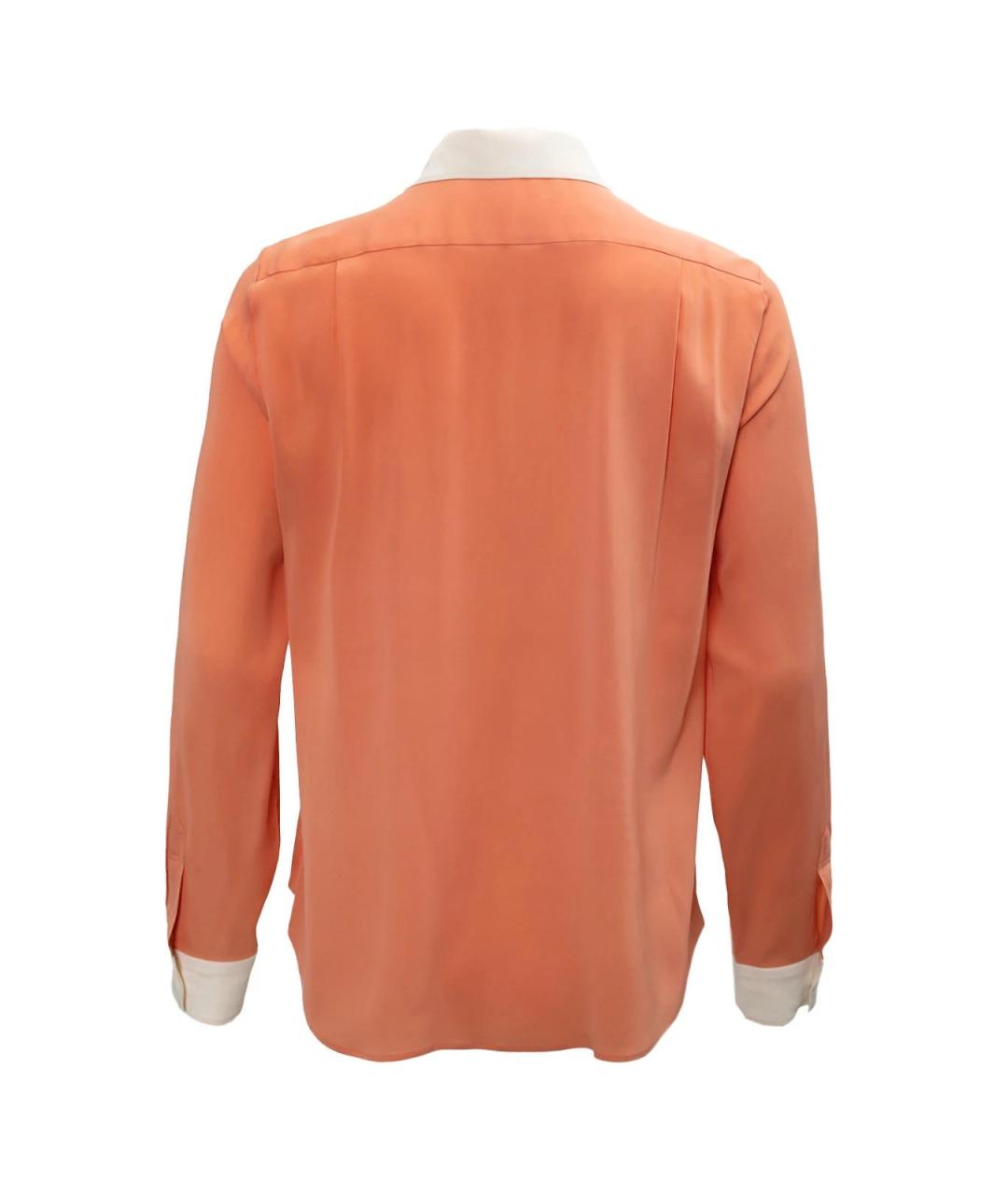 JIL SANDER Розовая шелковая рубашка, фото 2