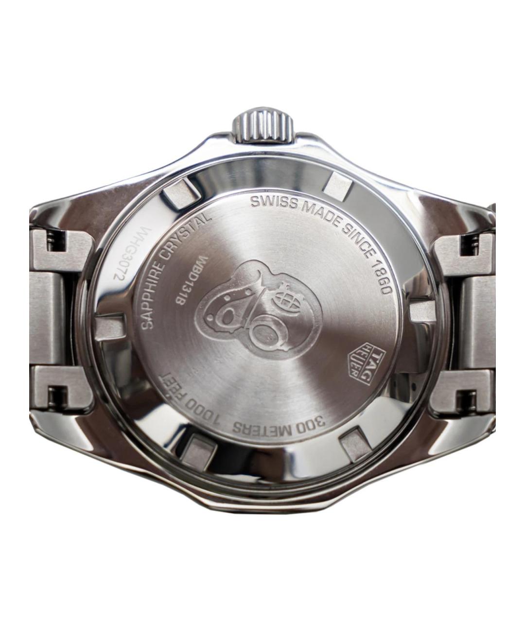 TAG HEUER Серебряные часы, фото 4