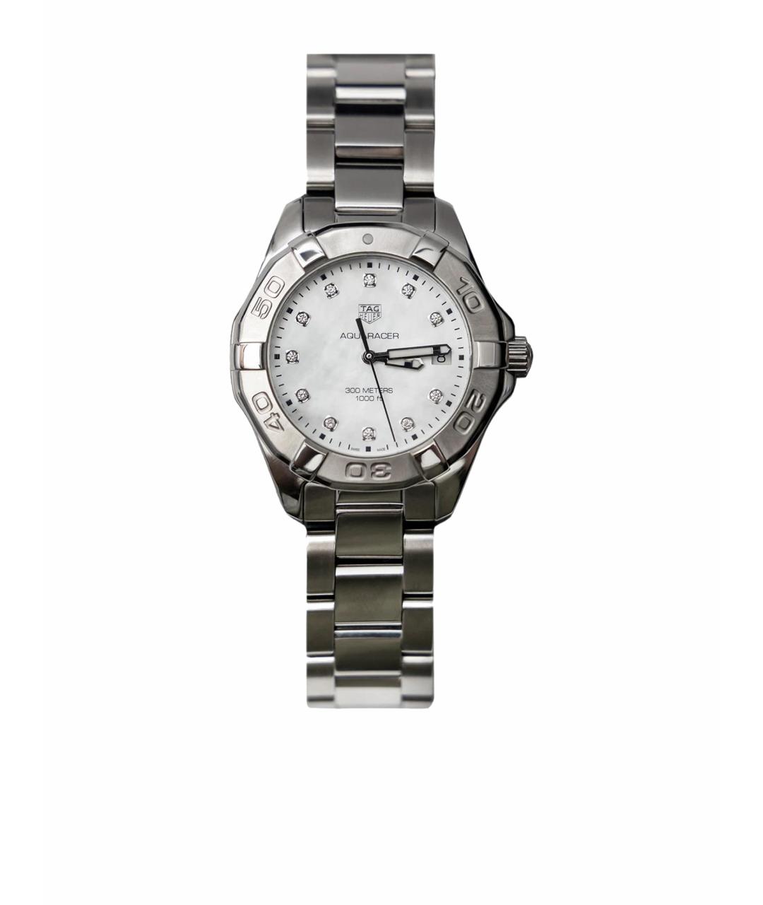 TAG HEUER Серебряные часы, фото 1