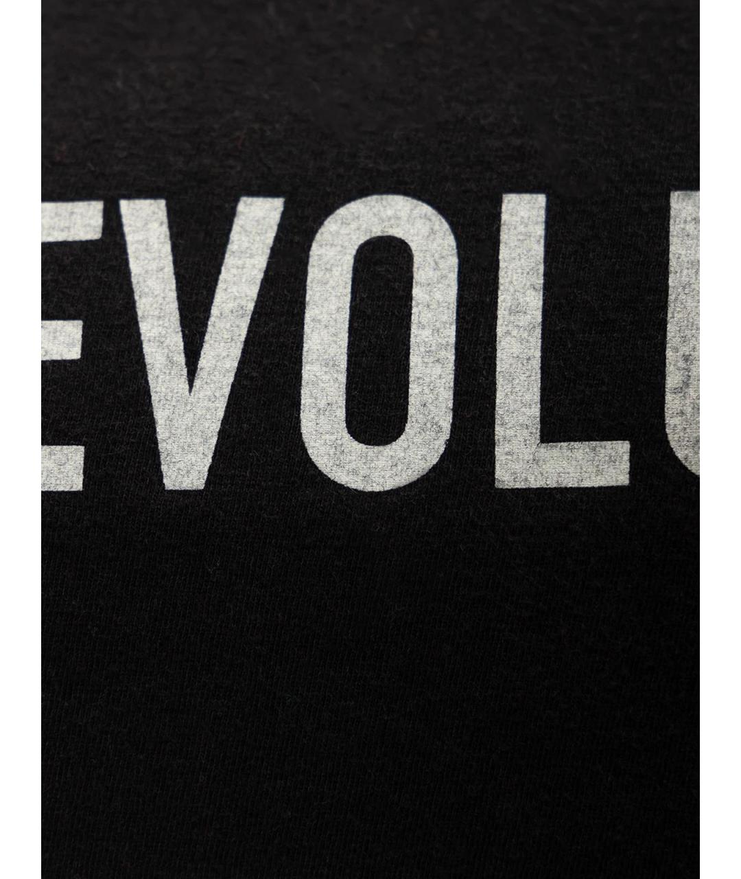 CHRISTIAN DIOR Черная хлопковая футболка, фото 3