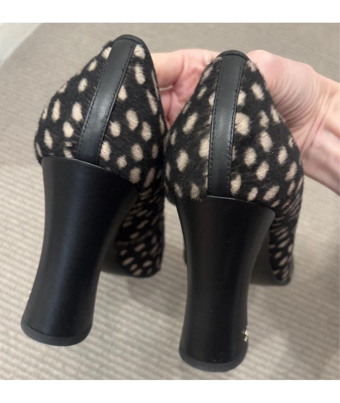 CHANEL Мульти кожаные туфли, фото 4