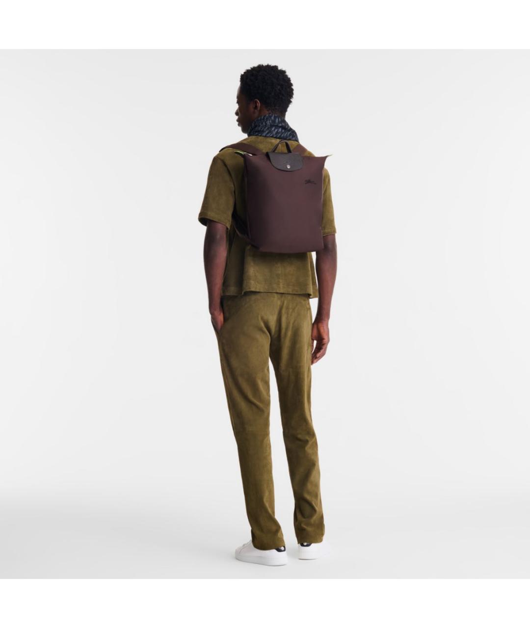 LONGCHAMP Коричневый рюкзак, фото 2