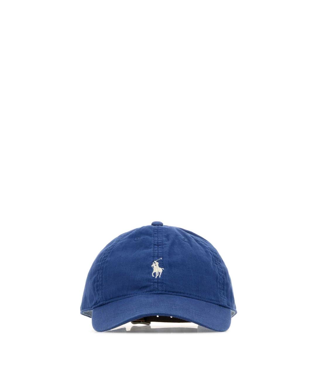 POLO RALPH LAUREN Синяя хлопковая кепка/бейсболка, фото 1