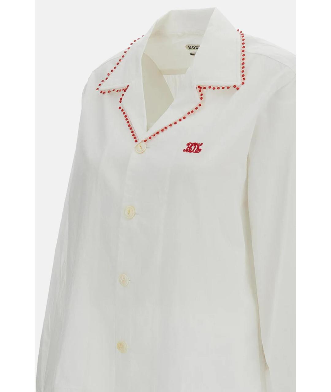 BODE Белая хлопковая кэжуал рубашка, фото 3