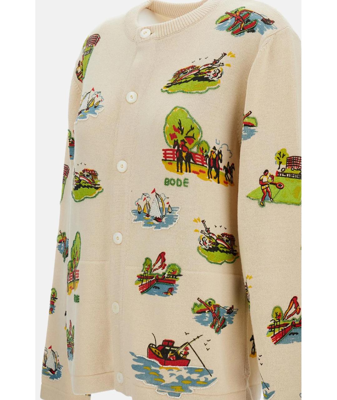 BODE Мульти хлопковый кардиган, фото 3