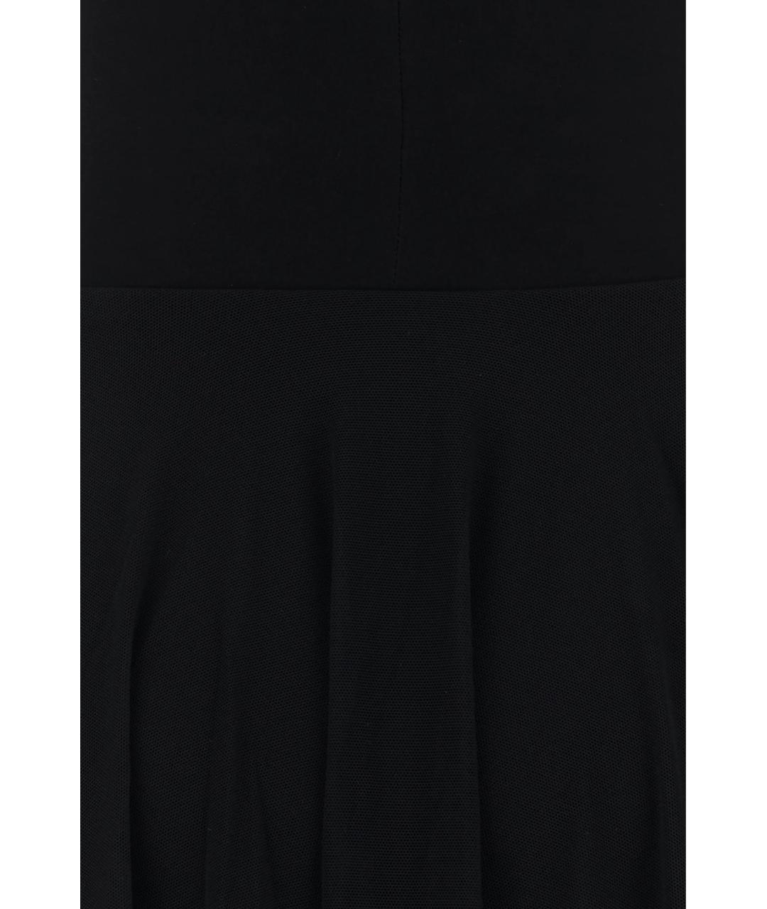 NORMA KAMALI Черное полиэстеровое вечернее платье, фото 3