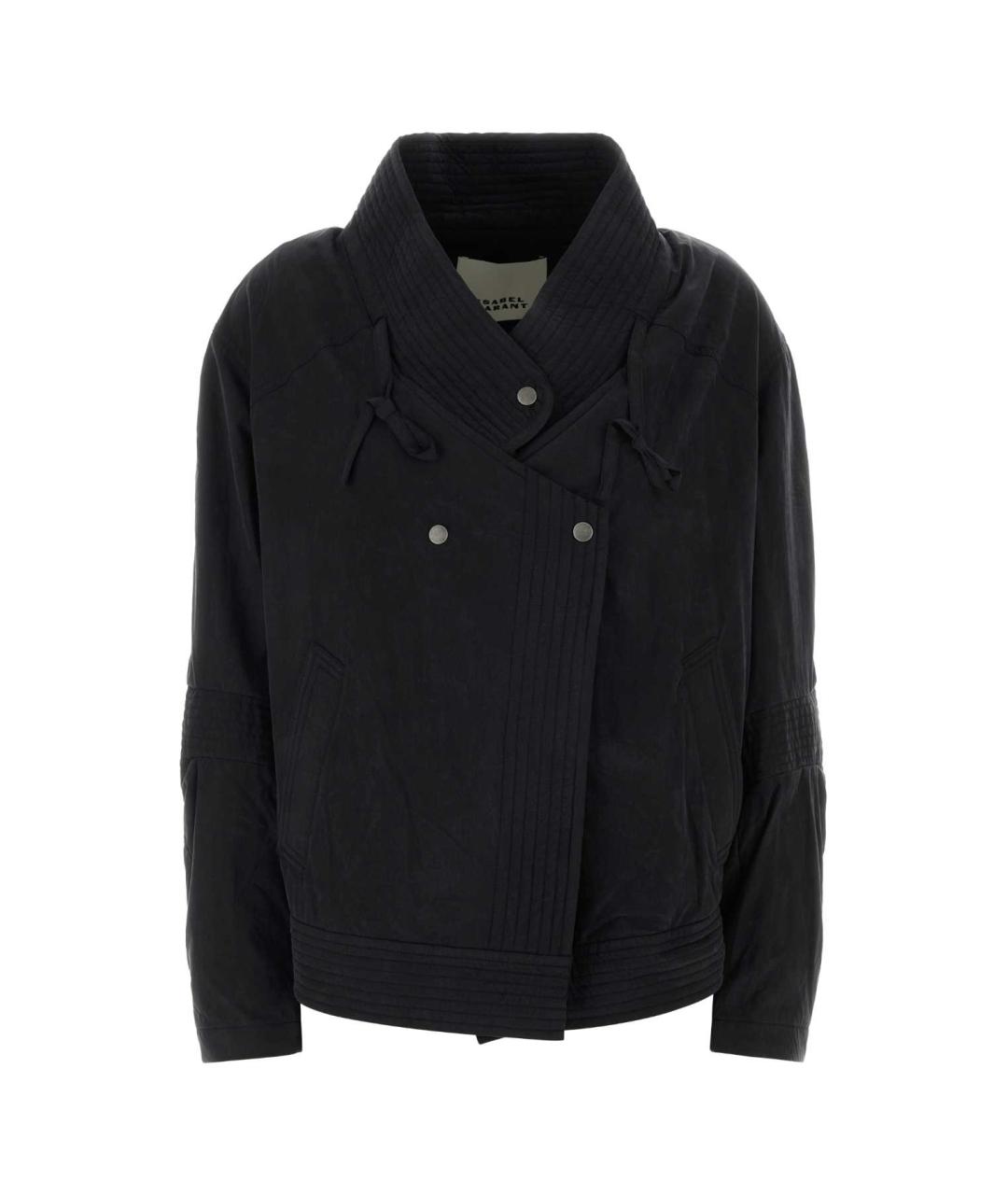 ISABEL MARANT Черная хлопковая куртка, фото 1