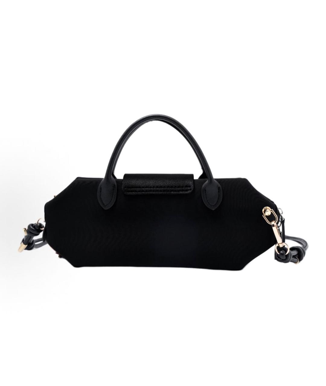 BURBERRY Черная твиловая косметичка, фото 4