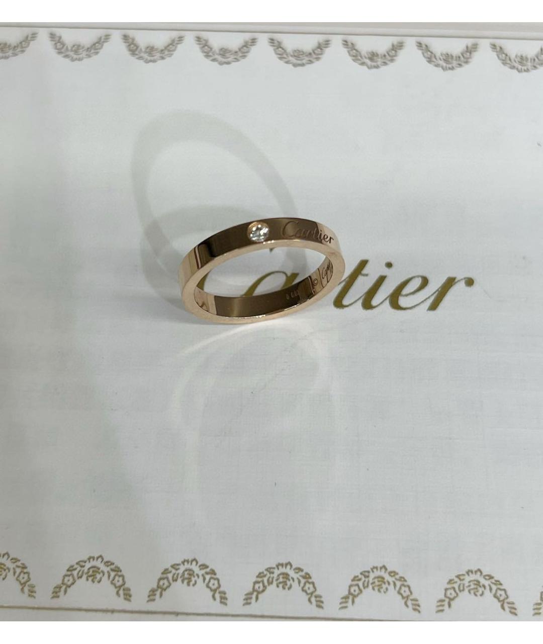 CARTIER Золотое кольцо из розового золота, фото 2