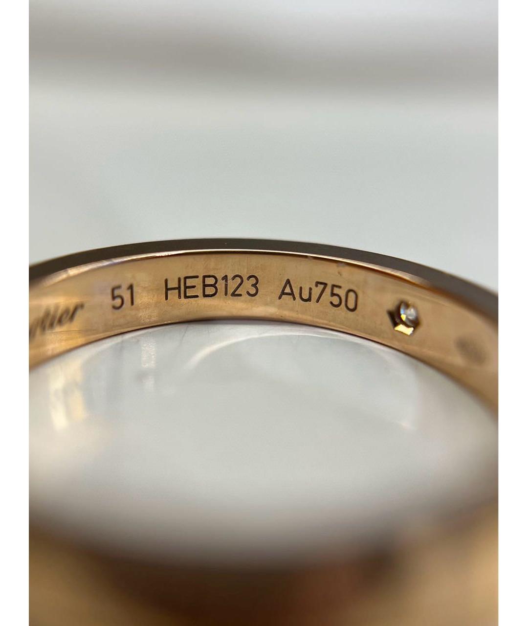 CARTIER Золотое кольцо из розового золота, фото 4