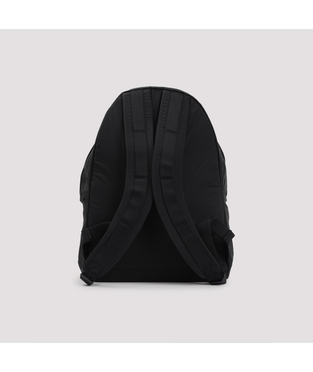 STONE ISLAND Черный синтетический рюкзак, фото 4