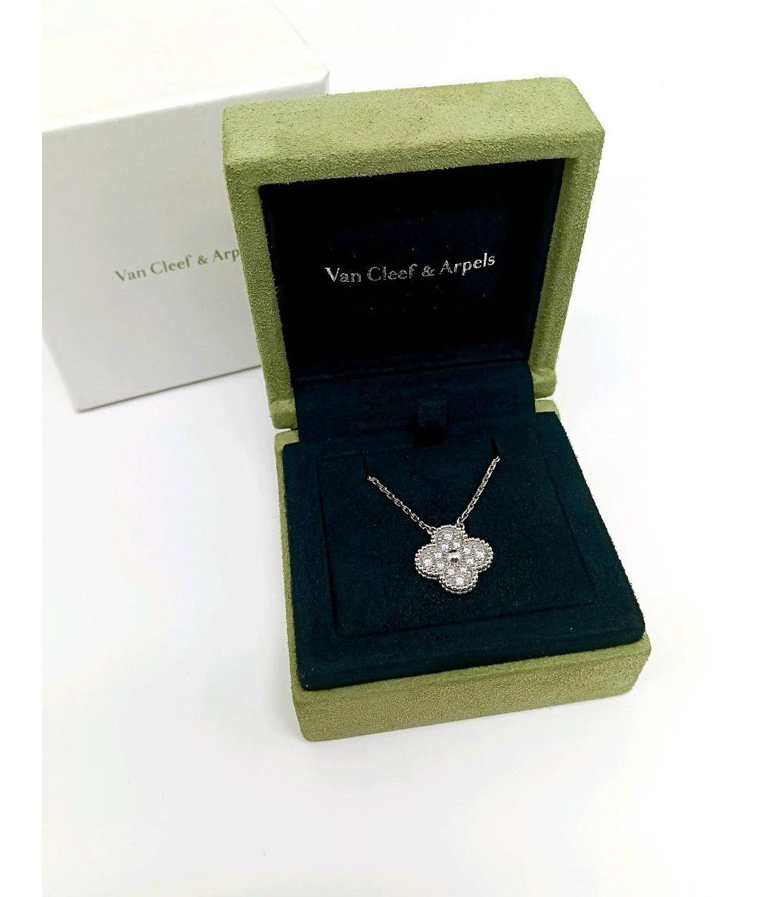 VAN CLEEF & ARPELS Серебряное колье из белого золота, фото 3