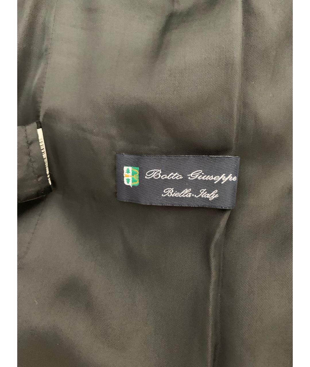 PESERICO Антрацитовый шерстяной жакет/пиджак, фото 8