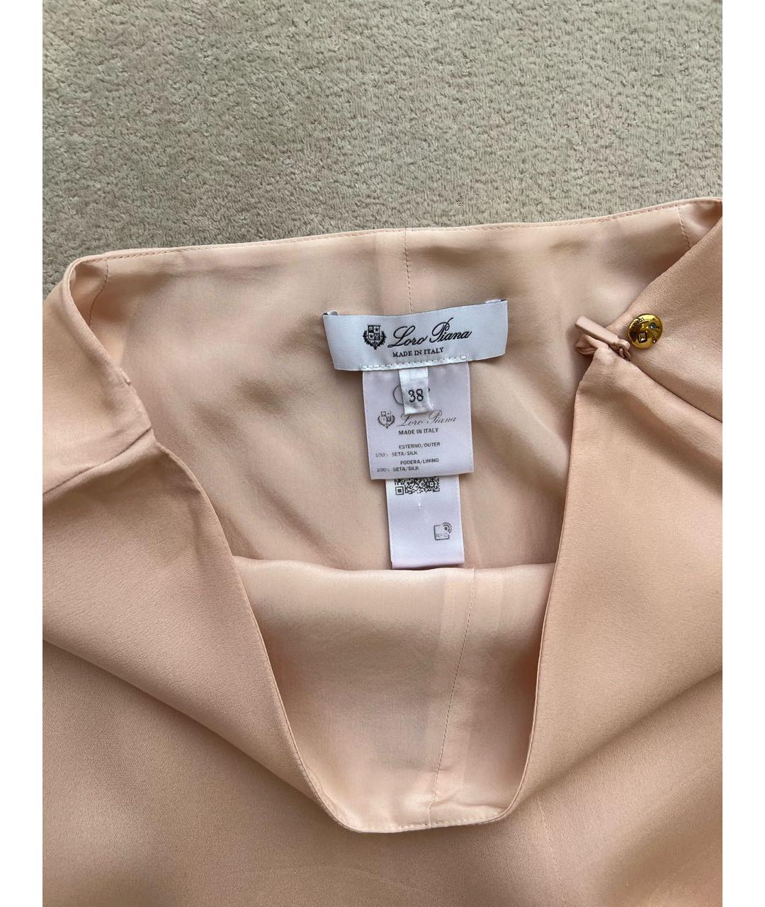 LORO PIANA Шелковый костюм с брюками, фото 4