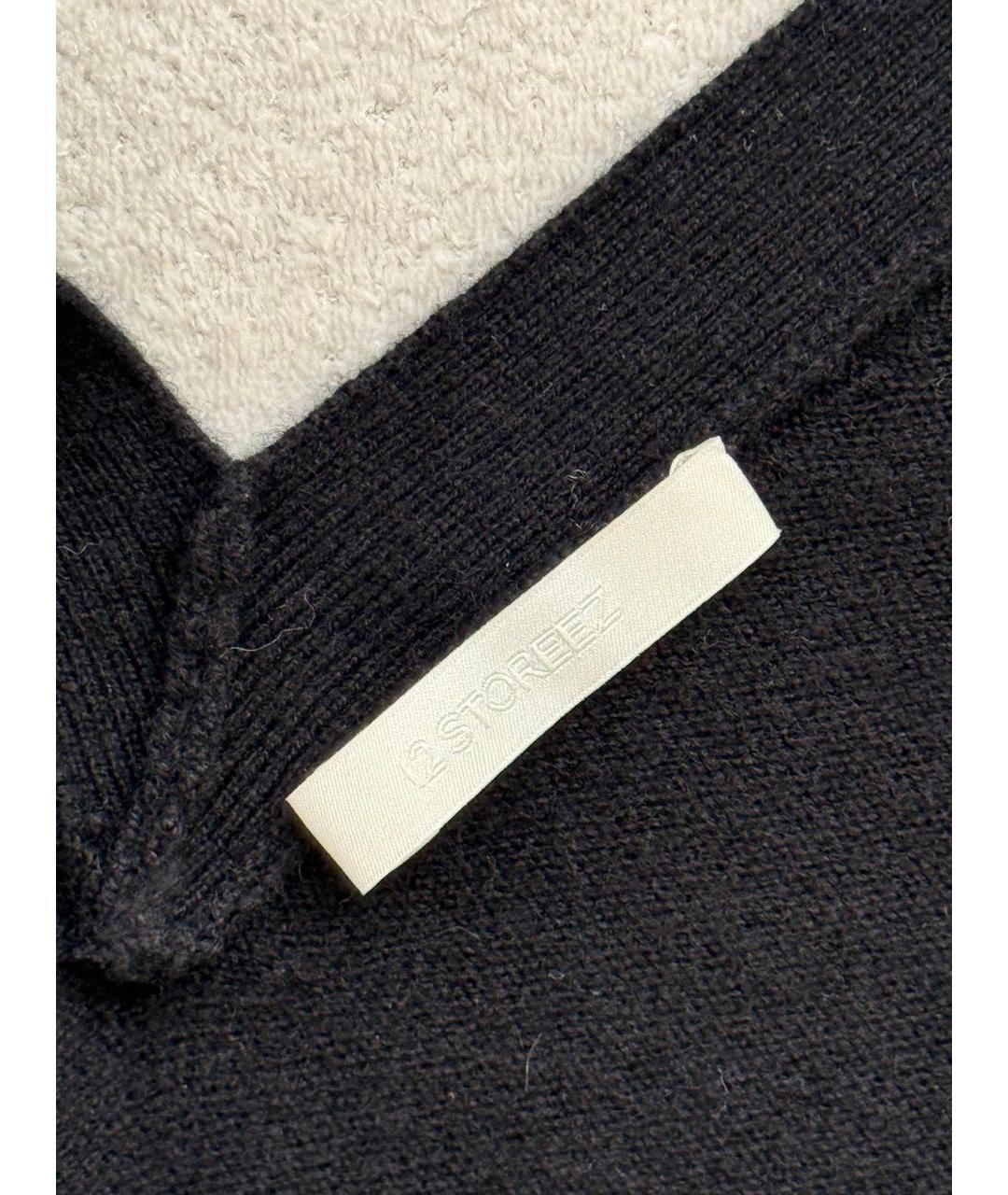 12 STOREEZ Черный шерстяной костюм с юбками, фото 3