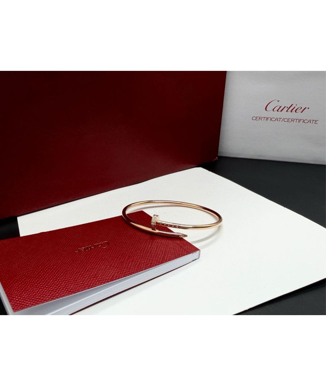 CARTIER Золотой браслет из розового золота, фото 2