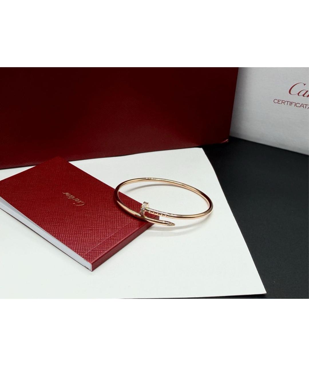 CARTIER Золотой браслет из розового золота, фото 3