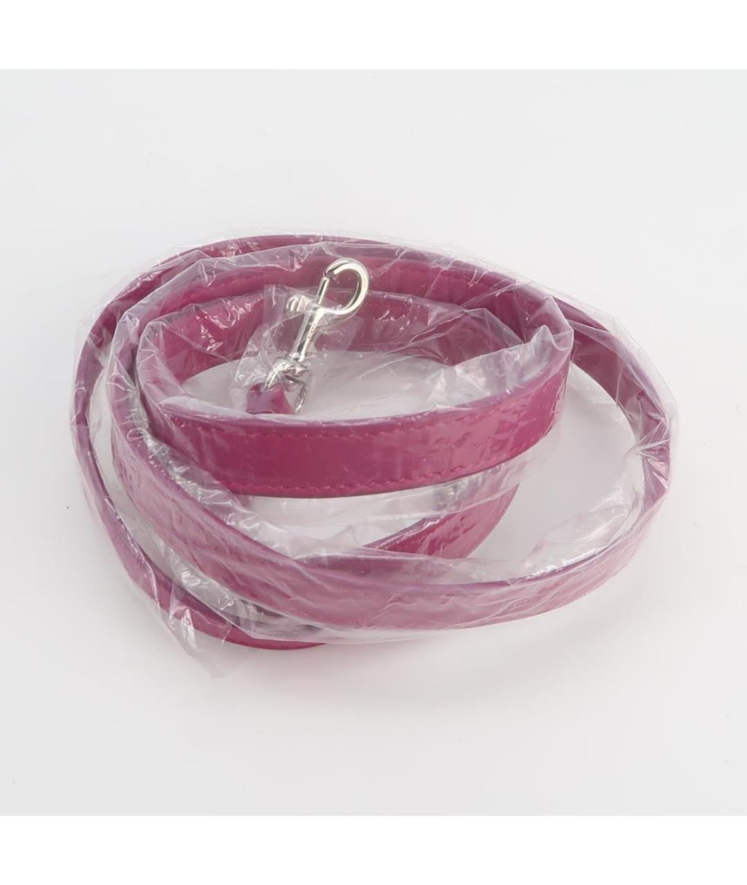 SAINT LAURENT Фуксия кожаная сумка с короткими ручками, фото 6