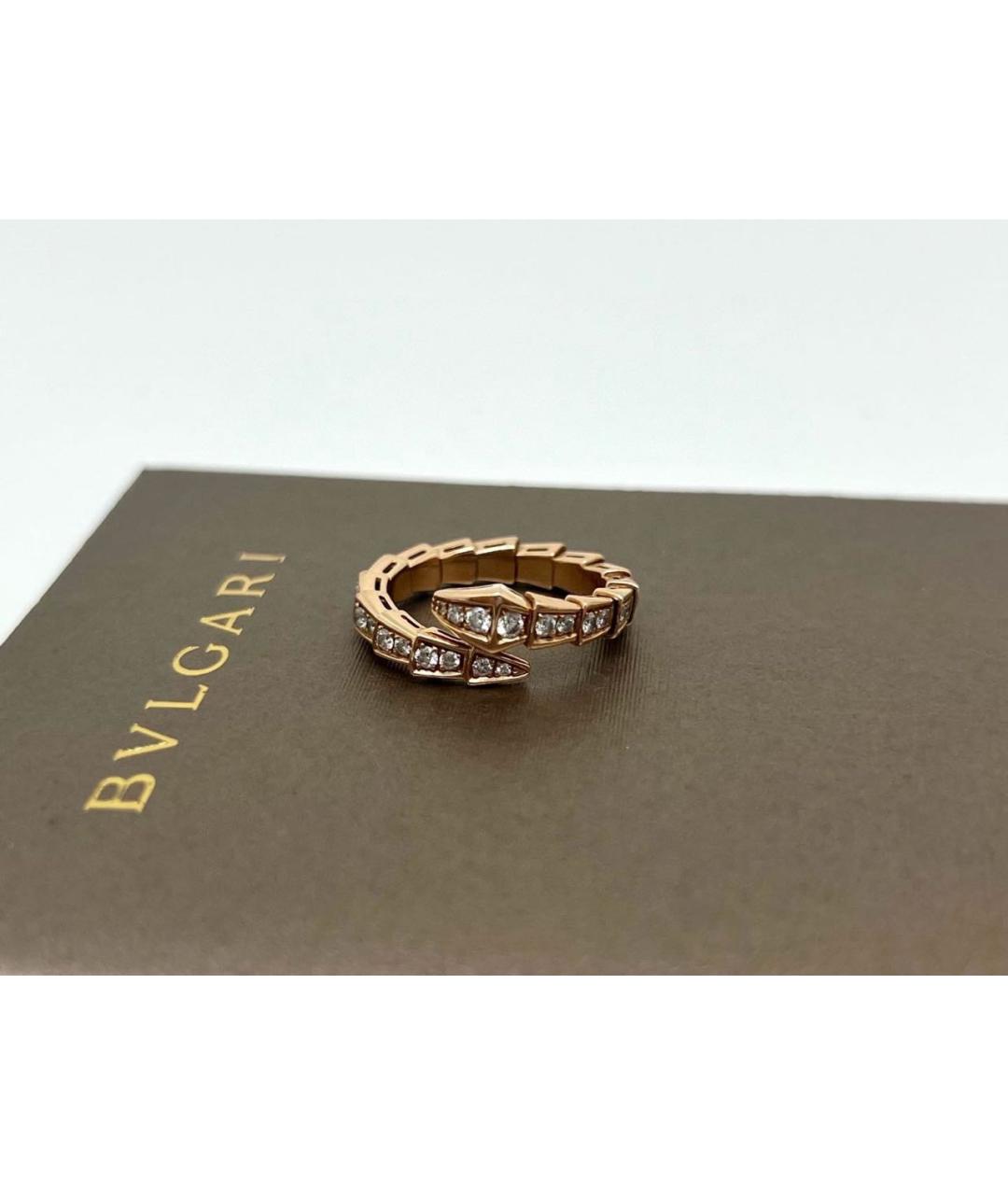 BVLGARI Золотое кольцо из розового золота, фото 2