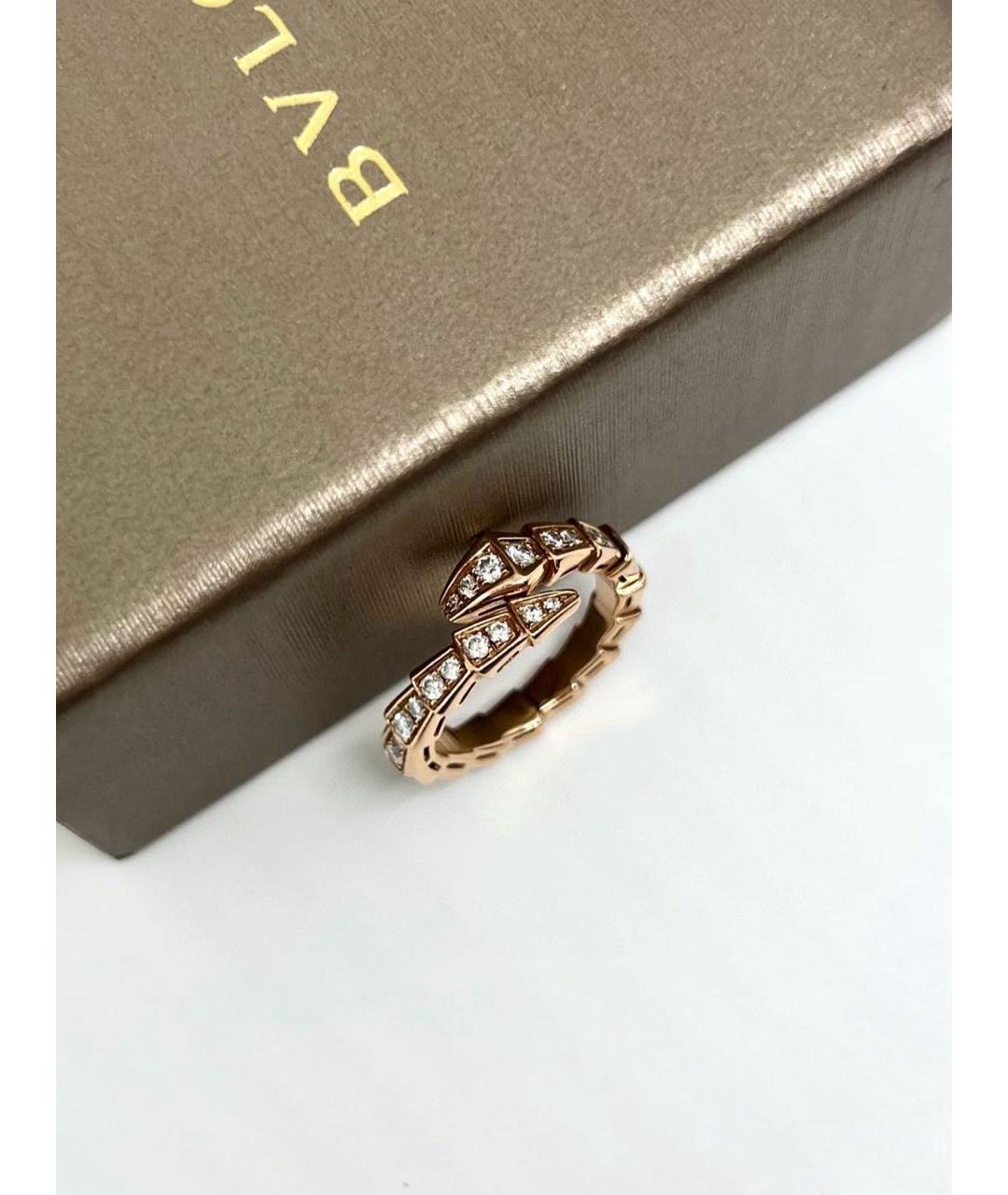 BVLGARI Золотое кольцо из розового золота, фото 3